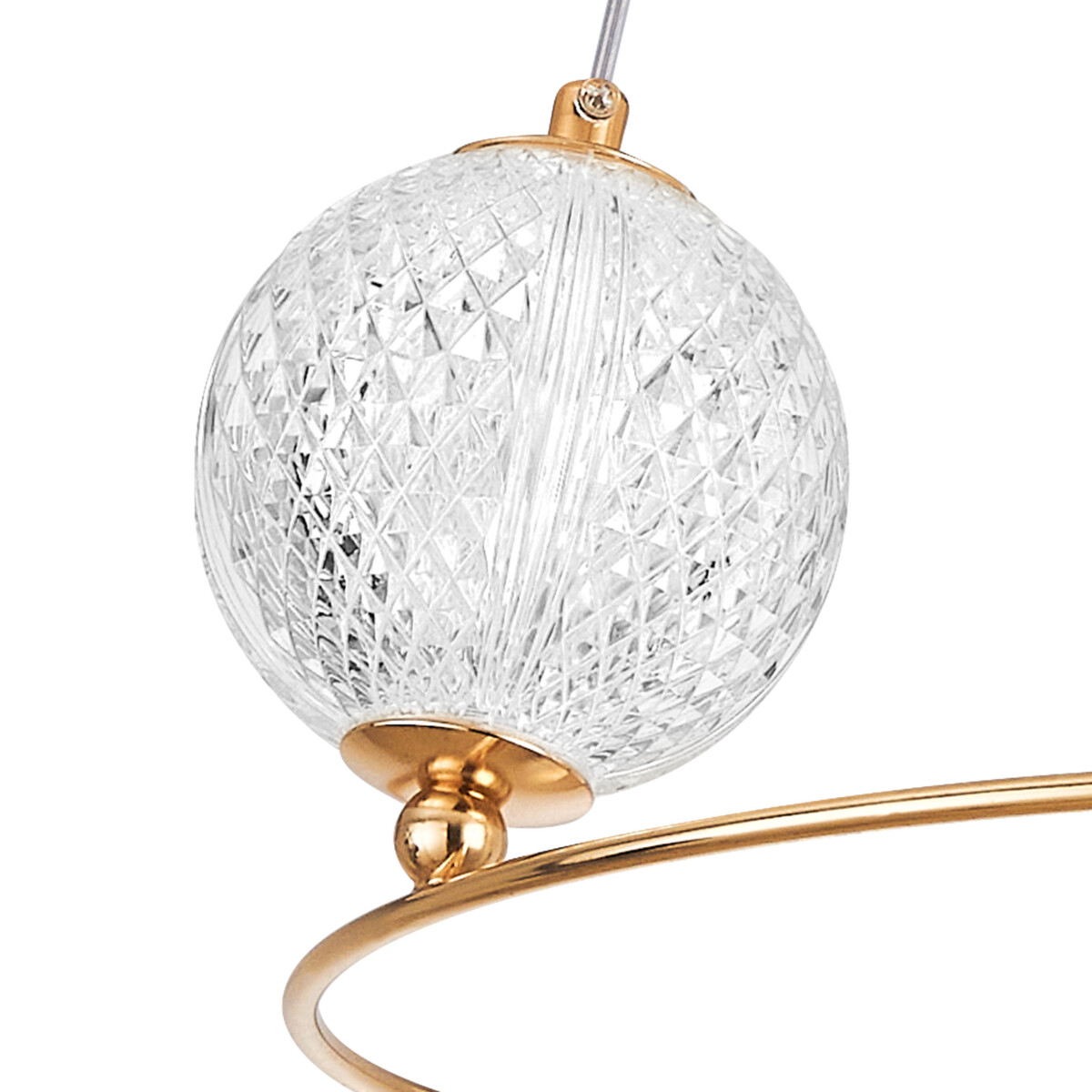 в наличии 737033 Люстра ACRILE G9 3х6W(led) G9 ЗОЛОТО - купить в интернет-магазине Светильники Торг