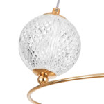 в наличии 737033 Люстра ACRILE G9 3х6W(led) G9 ЗОЛОТО - купить в интернет-магазине Светильники Торг