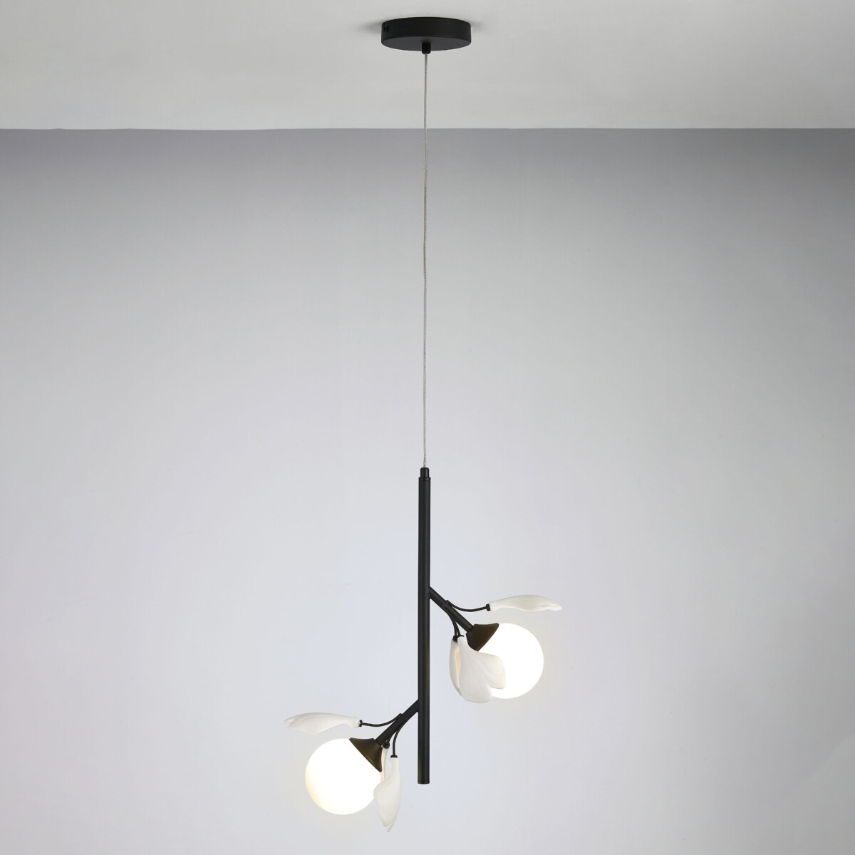 799027 Подвес CERAMO BW 2х6W(led) G9 ЧЕРНЫЙ/БЕЛЫЙ — изображение 11