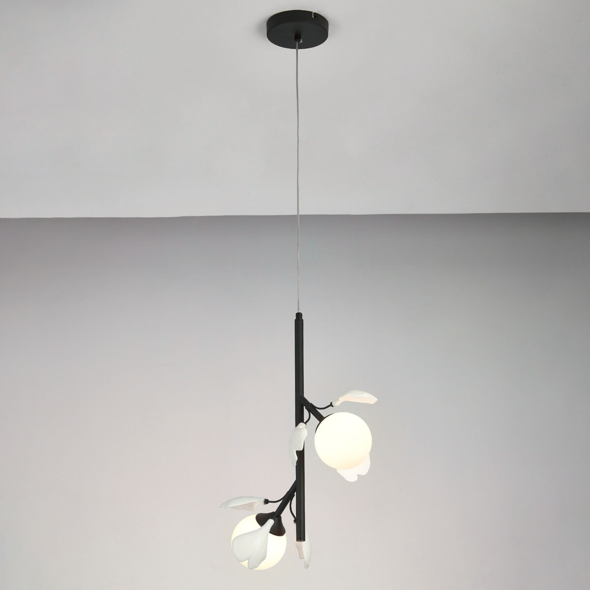 799027 Подвес CERAMO BW 2х6W(led) G9 ЧЕРНЫЙ/БЕЛЫЙ — изображение 13