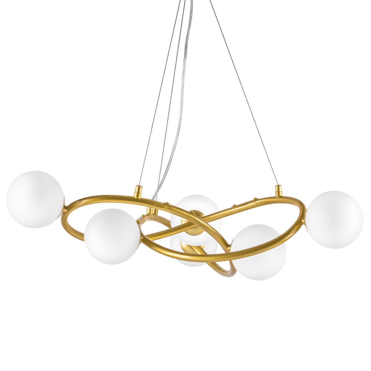 799063 Люстра GLOBO 6х6W (led) G9 ЗОЛОТО/БЕЛЫЙ — изображение 11