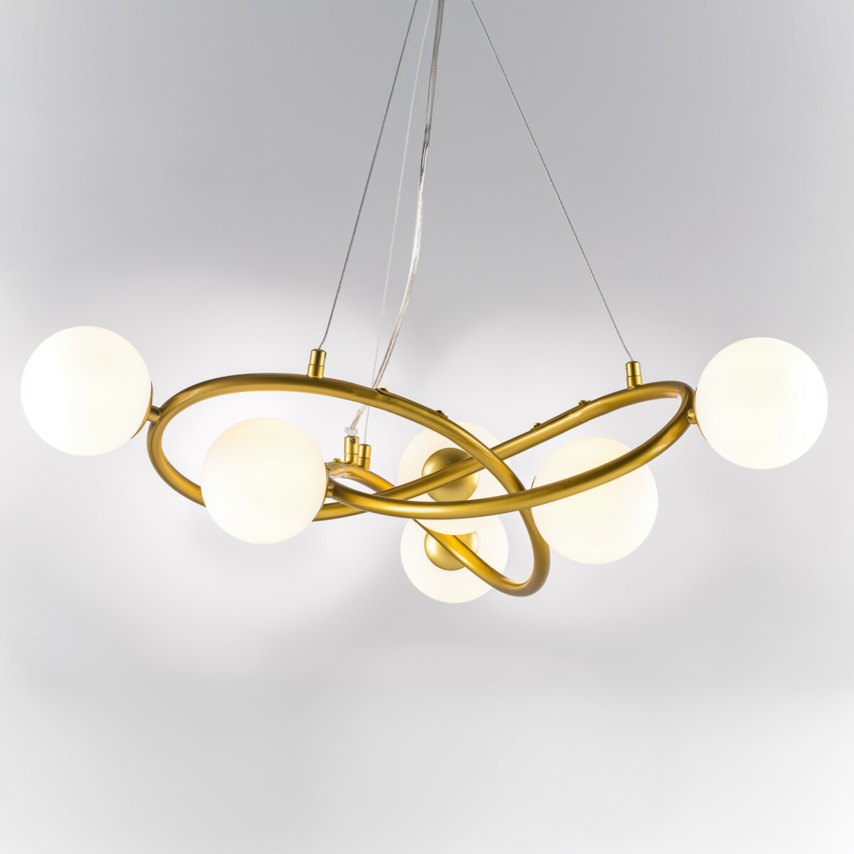 799063 Люстра GLOBO 6х6W (led) G9 ЗОЛОТО/БЕЛЫЙ — изображение 7