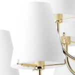 758162 Люстра подв. DIAFANO 16х40W G9 ЗОЛОТО/БЕЛЫЙ — изображение 3