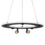 740447 Люстра DIVE LED 60W 3200LM G ЧЕРНЫЙ 3000/4000/6000K — изображение 3