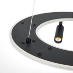 740447 Люстра DIVE LED 60W 3200LM G ЧЕРНЫЙ 3000/4000/6000K — изображение 7