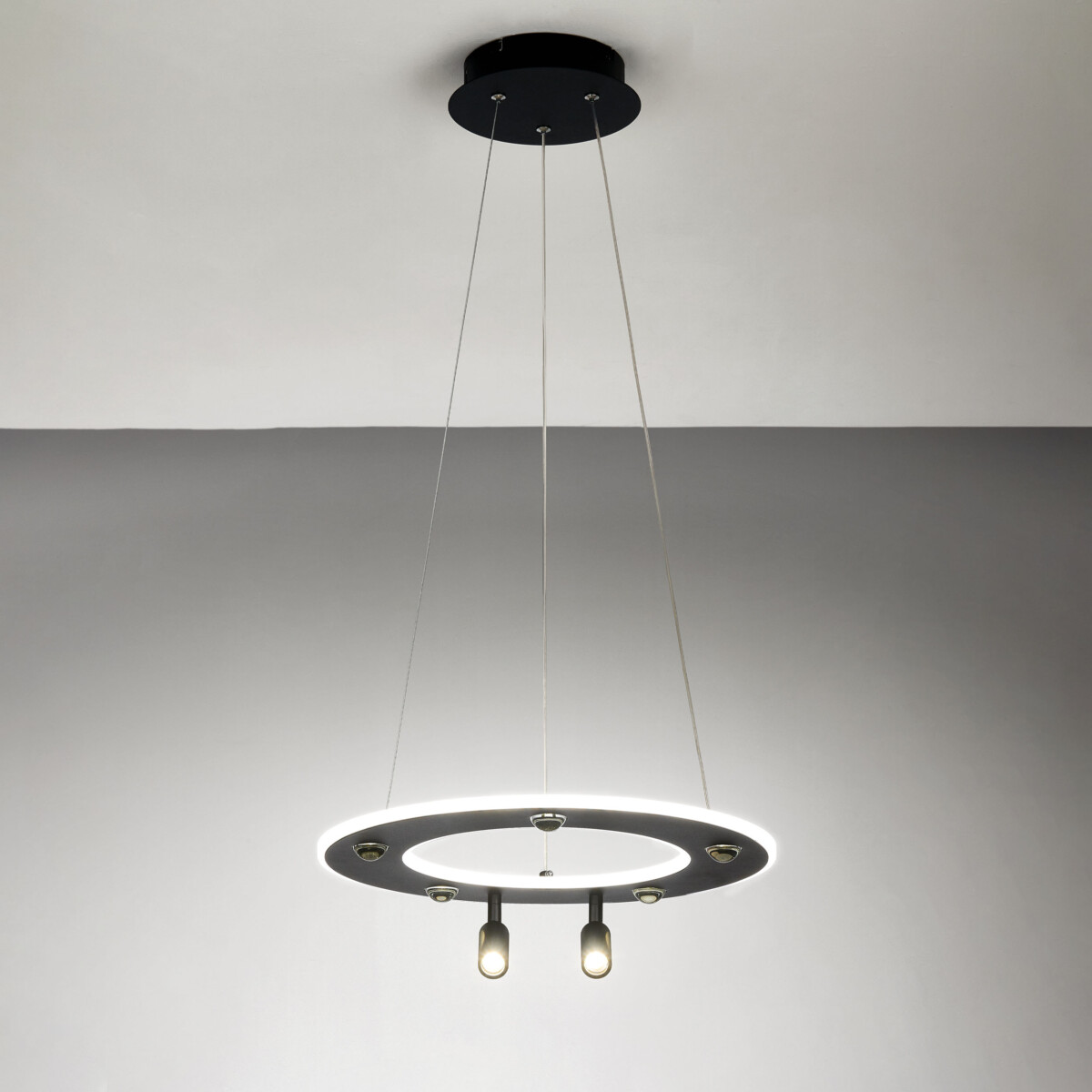 740447 Люстра DIVE LED 60W 3200LM G ЧЕРНЫЙ 3000/4000/6000K — изображение 10