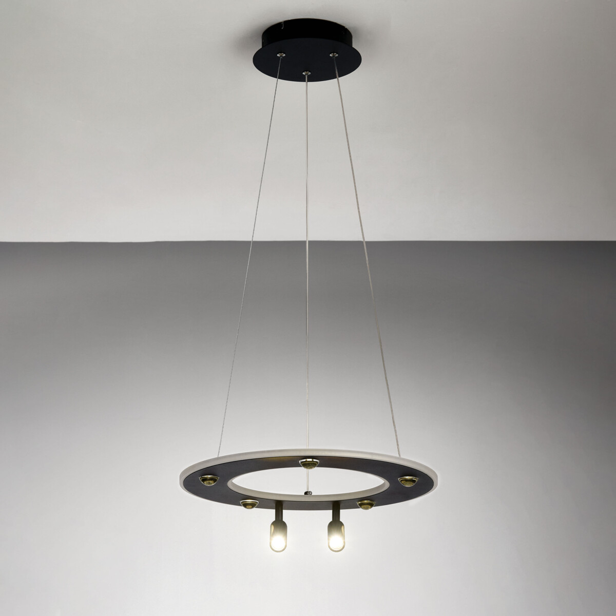 740447 Люстра DIVE LED 60W 3200LM G ЧЕРНЫЙ 3000/4000/6000K — изображение 11