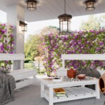 4044/1 NATURE ODL18 699 коричневый/патина Уличный светильник-подвес IP44 E27 60W 220V VIRTA