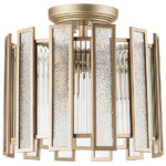 712042 Люстра AGAVE 3х40W E27 ШАМПАНЬ/ПРОЗРАЧНЫЙ