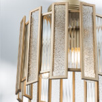 712042 Люстра AGAVE 3х40W E27 ШАМПАНЬ/ПРОЗРАЧНЫЙ — изображение 2