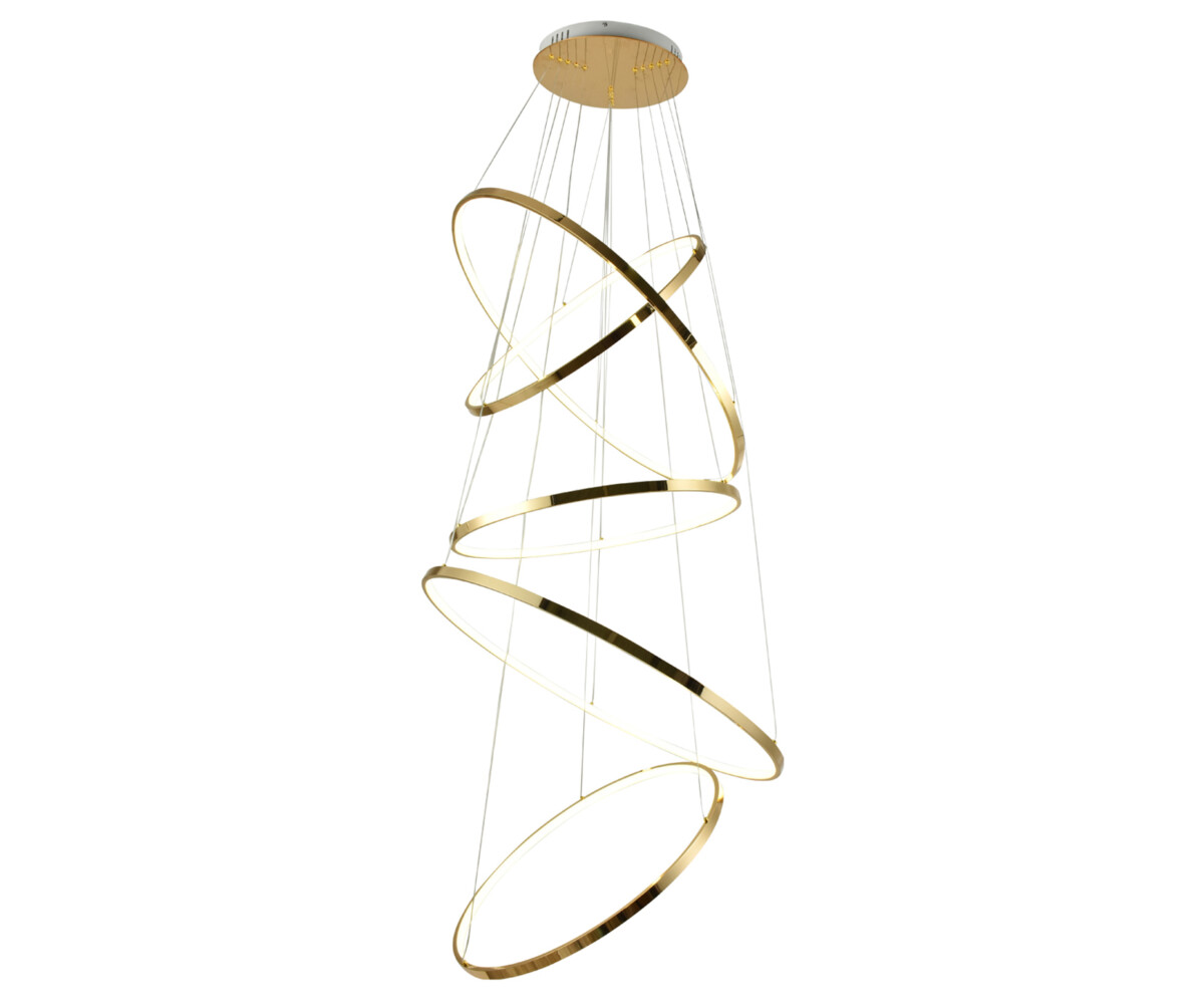 00020037-1 09475-5A,33 Люстра димм.Амия золото Led 150W — изображение 1