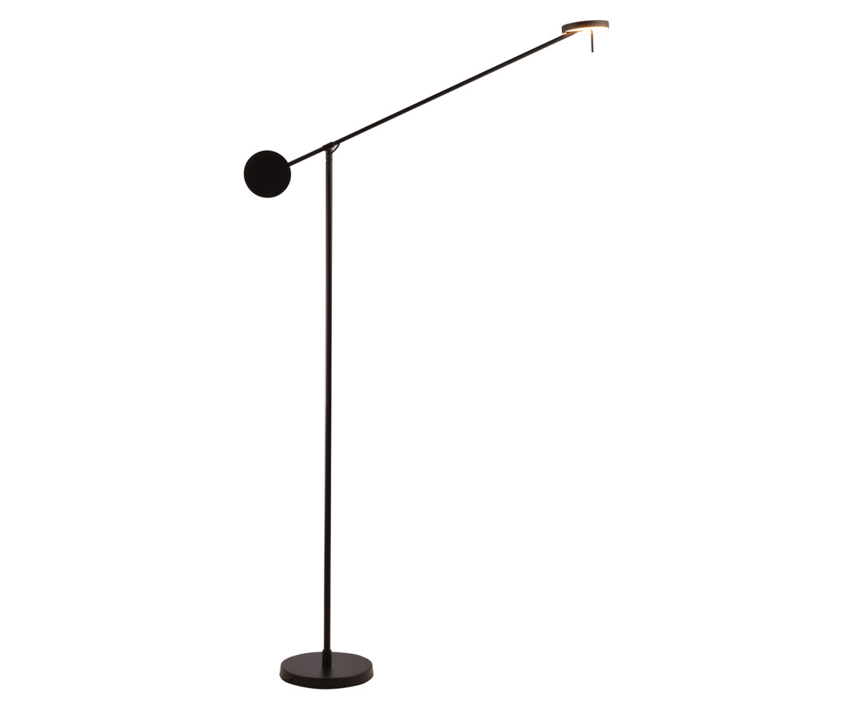 09440-F,19(3000K) Торшер Некси черный — изображение 1