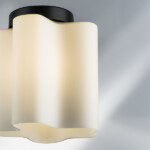 802017 Светильник NUBI 1х40W E27 ЧЕРНЫЙ МАТОВЫЙ/БЕЛЫЙ — изображение 2