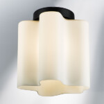 802017 Светильник NUBI 1х40W E27 ЧЕРНЫЙ МАТОВЫЙ/БЕЛЫЙ — изображение 4