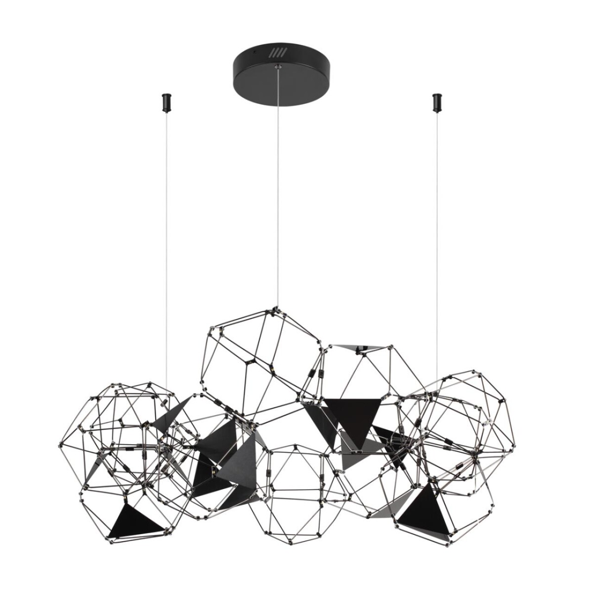 5087/56L L-VISION ODL25 293 черный хром/металл Люстра LED 56W 4000K 3360Лм TRELLIS — изображение 1