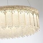 5091/80L L-VISION ODL25 555 золотой/стекло Люстра LED 80W 3700K 6796Лм CLEO — изображение 6