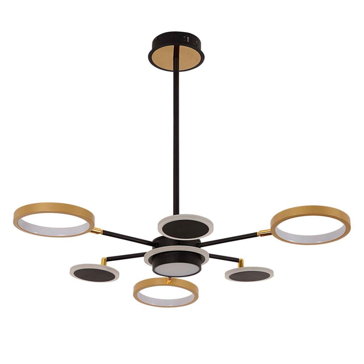 4687-7P, подвесная люстра, D840xH610, LEDx90W/45W/45W, 5980/3060/2940LM, 4000/6500/3500K, included, remote control — изображение 2