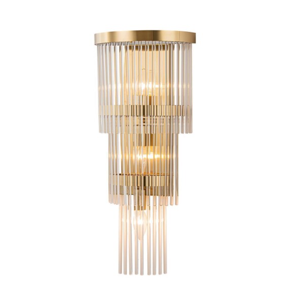 4308-3W, настенный светильник, D155xW255xH575, 3xE14x40W, excluded