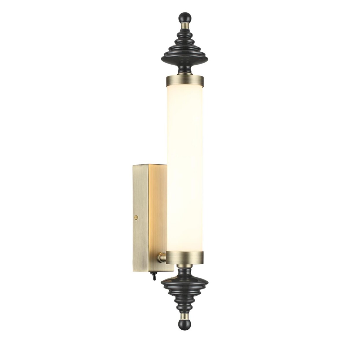 5404/17WL L-VISION ODL_EX25 027 бронзов.брашированн./черный/стекло/керамика Настенный светильник LED 17W 3000K ULA — изображение 4