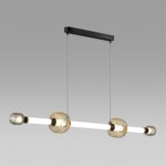 5427/40L L-VISION ODL_EX24 000 черный хром/белый/дымчатый/коньячный/металл/стекло/акрил Подвес LED 40W 3000K KLIFF — изображение 5