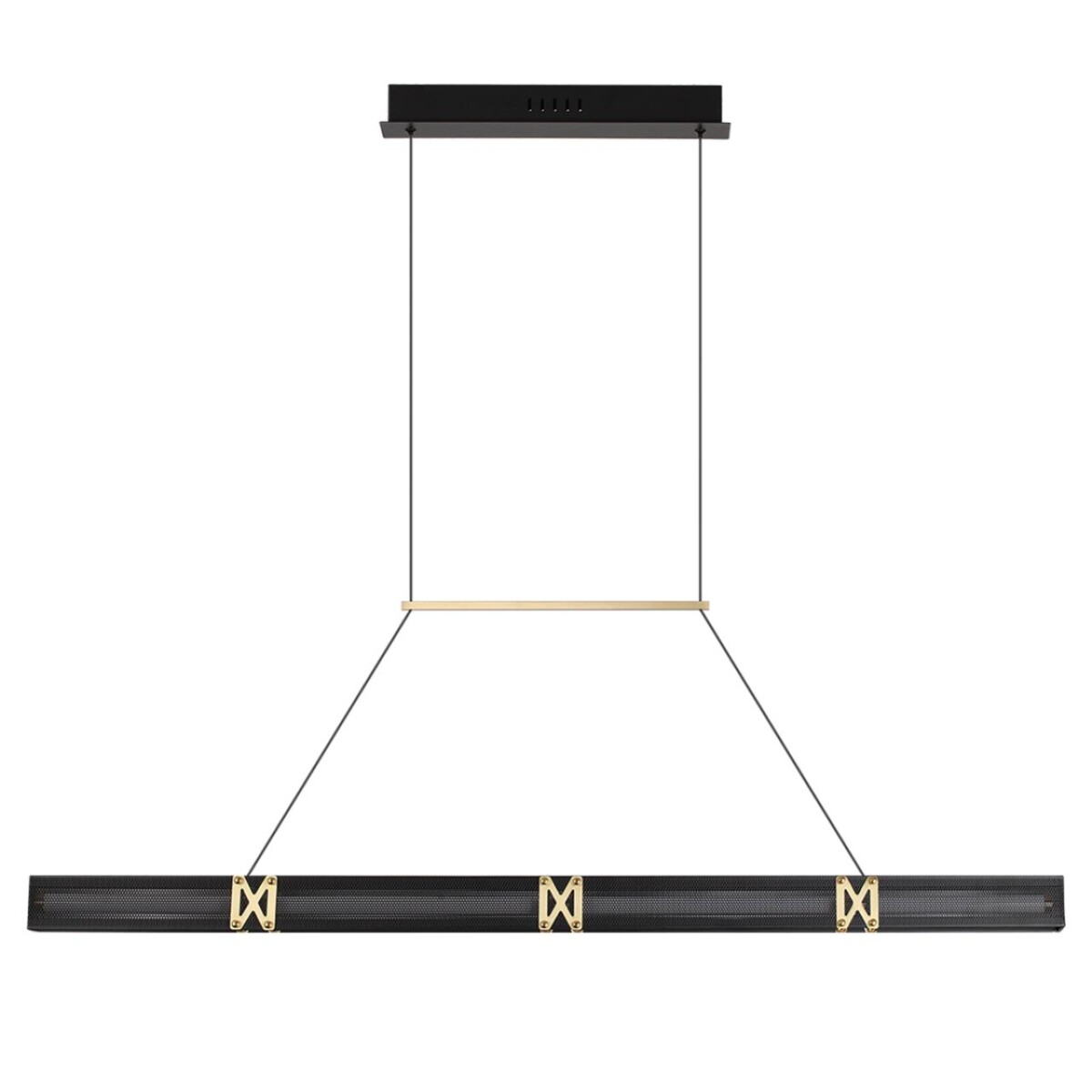 7083/20L L-VISION ODL25 000 Подвесной светильник черный/золото/ металл/акрил IP20 LED 20W 3000K 220V MESH — изображение 1