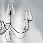 758084 Люстра подв. DIAFANO 8х40W G9 ХРОМ/ПРОЗРАЧНЫЙ — изображение 3