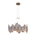 5448/40L L-VISION ODL_EX25 085 Люстра бронзовый/металл/акрил/искусственный мрамор IP20 LED 40W 3000K 220V TOSCANA — изображение 3