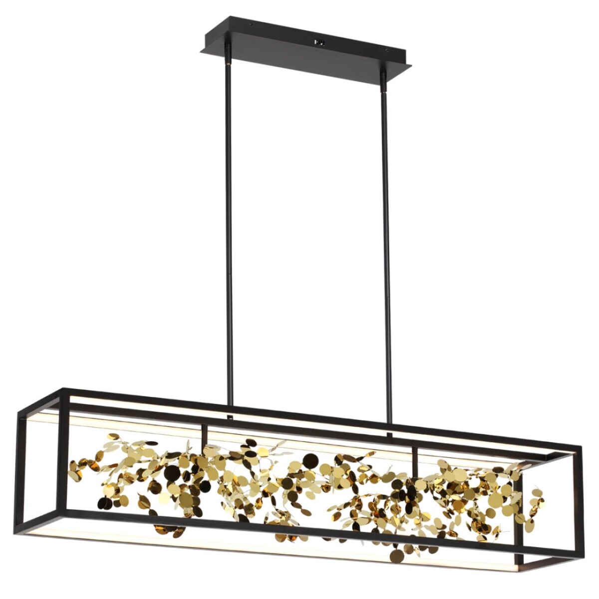 5065/65L L-VISION ODL24 523 черный/золото/металл/металл Люстра LED 1*65W 3000K BILD — изображение 2