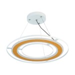 4696-4P, подвесная люстра, D450xH400/1500, LEDx30W, 2300LM, 3000-6000K, included, remote control — изображение 2