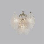 5049/3W HALL ODL24 000 золото/прозрачный/металл/хрусталь/стекло Бра E14 3*40W TEARS — изображение 3