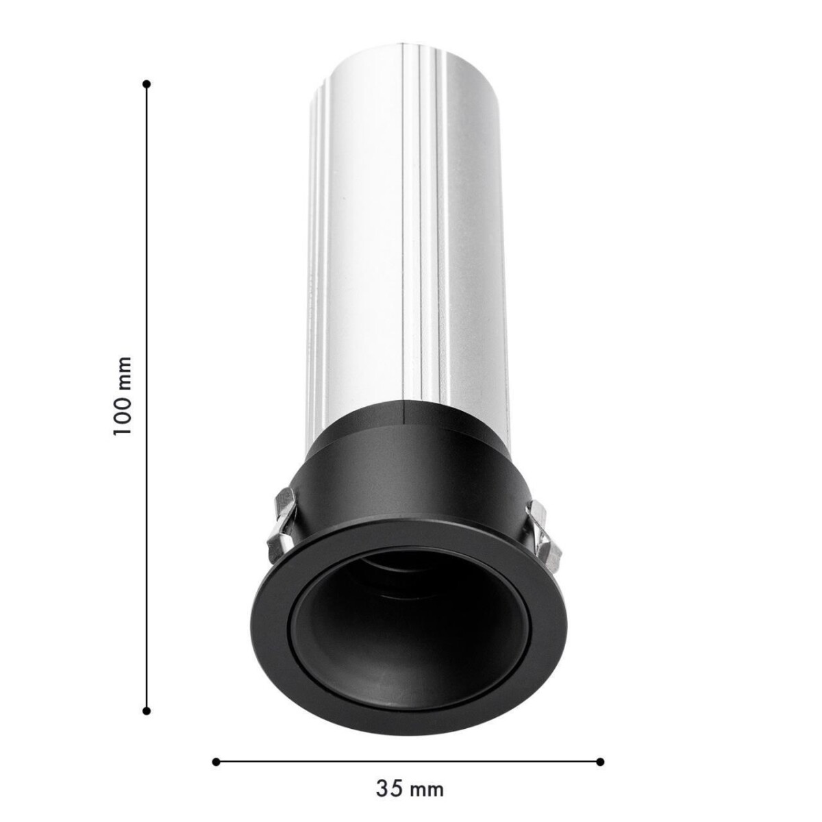 4787-1C, врезной светильник, D39xH100, cutout:D35, LEDx6W,240LM, 3000/4000/6000K, CRI>90, beam angle:15, included — изображение 5