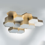 750123 Люстра потол FAVO LED-60W 2880LM ЗОЛОТО 4000K — изображение 6