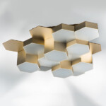 750123 Люстра потол FAVO LED-60W 2880LM ЗОЛОТО 4000K — изображение 7