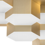 750123 Люстра потол FAVO LED-60W 2880LM ЗОЛОТО 4000K — изображение 5