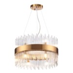 4722/12 HALL ODL20 647 бронзовый/стекло/прозрачный Люстра G9 12*33W 220V FOCCO — изображение 3