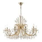 4977/10 HALL ODL23 627 золотой/хрусталь Люстра E14 10*40W VERSIA — изображение 3