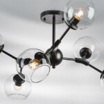 785067 Люстра BETA 6x40W E27 ЧЕРНЫЙ — изображение 6