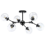 785067 Люстра BETA 6x40W E27 ЧЕРНЫЙ