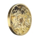 5079/40L L-VISION ODL24 209 зол/серо-бежевый/металл/натур.камень/акрил Настенный светильник с переключ.цветов.темпер. LED 40W 3000К/4000K/6000K BERGI — изображение 5