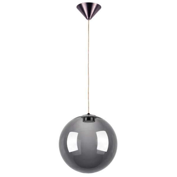 801018 Люстра SFERETTA LED 1х3W 120LM КОФЕЙНЫЙ/ДЫМЧАТЫЙ 3000K