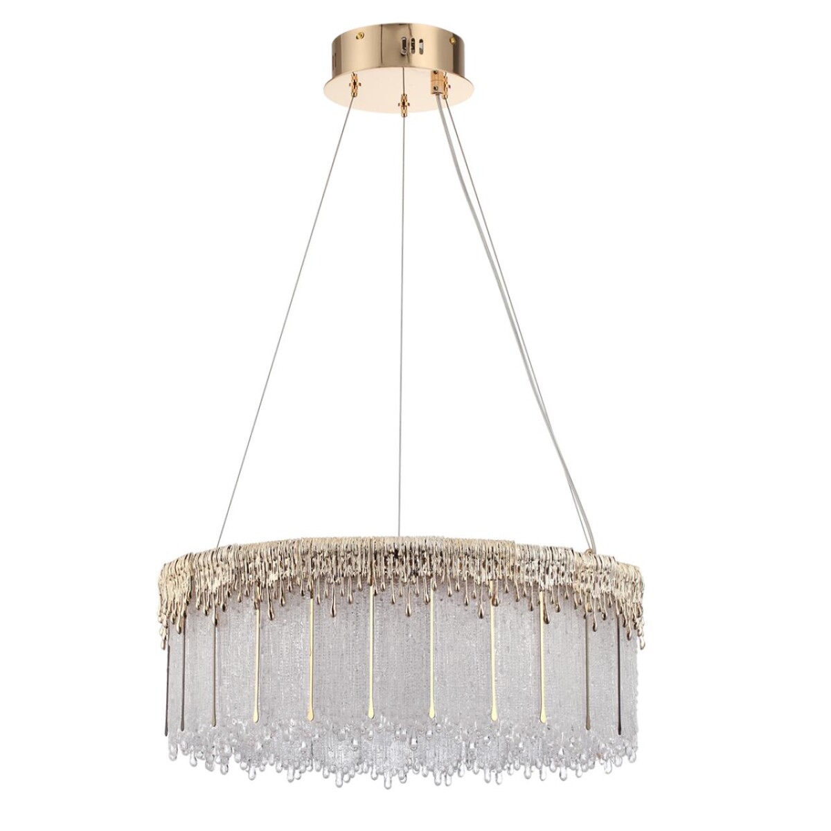 5091/60L L-VISION ODL25 555 золотой/стекло Люстра LED 60W 3700K 4968Лм CLEO — изображение 1