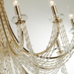 5063/10 CLASSIC ODL24 625 золото/прозрачный/металл/хрусталь Люстра E14 10х40W CAPEL — изображение 4