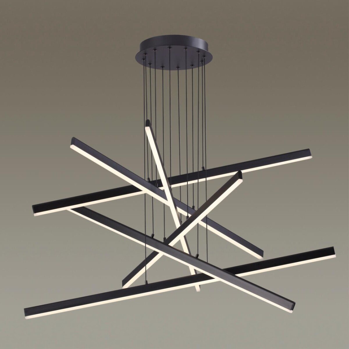 3890/96L L-VISION ODL20 310 черный/металл Подвесной светильник LED 4000K 96W 220V RUDY — изображение 4