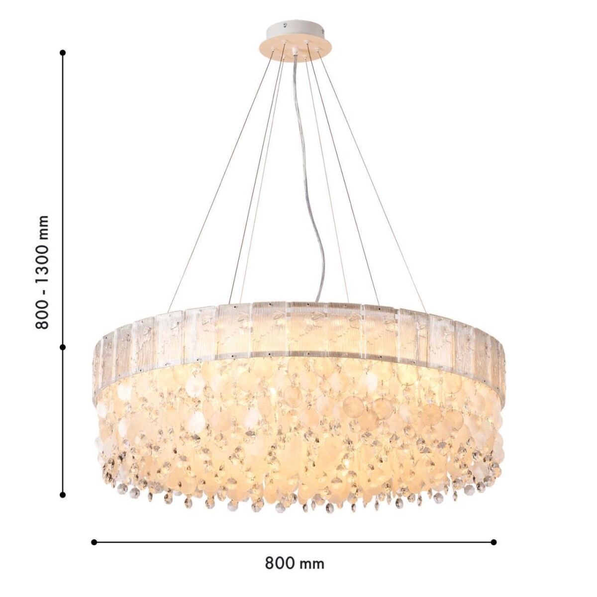 53f5136758e723d4d83a8ba16409f35f 4782-18P, подвесная люстра, D800xH800/1300, 18xE14x40W, excluded — изображение 3