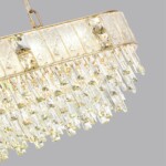 5070/14 HALL (В 2-х КОРОБКАХ) ODL24 601 золото/прозрачный/матовый/металл/хрусталь/стекло Люстра E14 14*40W FIESTA — изображение 4