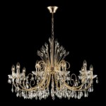 4977/10 HALL ODL23 627 золотой/хрусталь Люстра E14 10*40W VERSIA — изображение 4