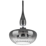 804401 Люстра ASTRA LED 12W 580LM ХРОМ/ДЫМЧАТЫЙ 3000K — изображение 3