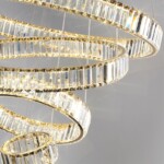 5015/260L L-VISION ODL23 589 золотой/прозрачный металл/хрусталь Люстра LED 260W 4000K 26000Лм VEKIA — изображение 5