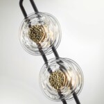 5407/23FL MODERN ODL_EX24 101 черный/золотой/металл/стекло Торшер LED 23W 3000K 1940Лм MAGNET — изображение 6