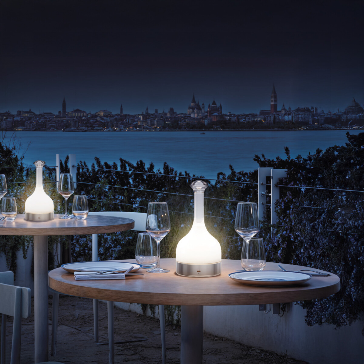 745945 Настольная лампа ALFA LED 3W 300LM АЛЮМИНИЙ/БЕЛЫЙ 3000K — изображение 3